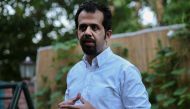 Pakistani journalist Taha Siddiqui, who escaped a kidnapping attempt, speaks at a gathering in Islamabad, Pakistan May 23, 2017. Picture taken May 23, 2017. REUTERS/Sara Farid
