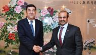 Saad Sherida Al Kaabi (right), Qatar Petroleum President & CEO and the Chairman of Qatargas; shaking hands with NurBekri, Vice-Chairman of NDRC and Chair of the National Energy Administration (NEA), China; during his recent visit to China.