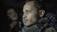 (FILES) This file photo shows Venezuelan police officer Oscar Perez participating in an anti-government protest in Caracas on July 13, 2017. AFP / INAKI ZUGASTI