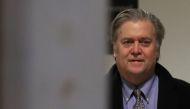 Steve Bannon, the former advisor to President Trump, arrives at a House Intelligence Committee closed-door meeting, on January 16, 2018, in Washington, DC. Mark Wilson/Getty Images/AFP