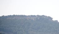 A photo taken from the Turkish side of the border shows the Afrin district of Syria's Aleppo province, besieged by the PYD/PKK, in Kilis, Turkey on January 15, 2018.  Ensar Özdemir - Anadolu

