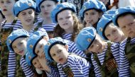 (FILE PHOTO) .Russia Child Parade