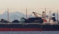 File photo of bulk carriers are filled with coal for export at Roberts Bank Superport in Delta, British Columbia, Canada January 15, 2018. REUTERS/Ben Nelms