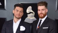 (FILES) In this file photo taken on January 27, 2018, Leighton James (L) and Christian Srigley of Adventure Club attend the 60th Annual GRAMMY Awards at Madison Square Garden in New York City. AFP / GETTY IMAGES NORTH AMERICA / Jamie McCarthy 