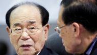 File photo of Kim Yong Nam, President of the Presidium of the Supreme People's Assembly of North Korea (L), attends the 17th Non-Aligned Summit in Porlamar, Venezuela September 17, 2016. REUTERS/Marco Bello/File photo
