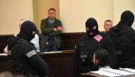 Salah Abdeslam, one of the suspects in the 2015 Islamic State attacks in Paris, appears in court during his trial in Brussels, Belgium February 5, 2018. REUTERS/Emmanuel Dunand/Pool 