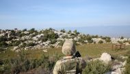 Turkish soldiers are seen after they took control of an area including PYD/PKK's training camp located in western site of Afrin within the 
