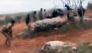 Armed with an automatic pistol, the badly wounded pilot opened fire on the rebels closing in on him and then blew himself up with a hand grenade to avoid capture.