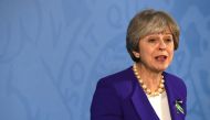 Britain's Prime Minister Theresa May gives a speech in Manchester, February 6, 2018. REUTERS/Paul Ellis/Pool
