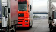 Surging transportation demand is spurring trucking companies to charge as much as 30 percent more for long-distance routes compared with prices a year ago, and they’re hard pressed to add capacity because of a long-standing shortage of drivers.  (AFP file