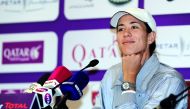 Garbine Muguruza. Pic: Salim Matramkot/The Peninsula