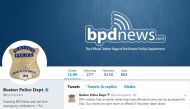 Printscreen of the Boston Police page. 