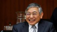 Bank of Japan (BOJ) Governor Haruhiko Kuroda attends a financial and monetary committee session at the Lower House of the parliament in Tokyo, Japan, February 16, 2018. Reuters/Toru Hanai