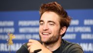 Robert Pattinson attends a news conference on the film 'Damsel' during the 68th Berlinale International Film Festival at the Berlinale Palast in Berlin, Germany on February 16, 2018. (Maurizio Gambarini - Anadolu Agency)