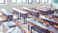 Image of a classroom used as representation.