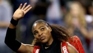 Serena Williams leaves the court after defeating Zarina Diyas of Kazakhstan during the BNP Paribas Open at the Indian Wells Tennis Garden on March 8, 2018 in Indian Wells, California. (Matthew Stockman/Getty Images/AFP)