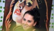 Egyptian actress Yasmin Raeis speaks during an AFP interview in the capital Cairo, on March 1, 2018. AFP / MOHAMED EL-SHAHED