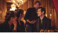 A still of the actor Claes Bang (R) from the movie The Square.