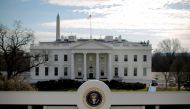 A file picture of the White House used for representation. 