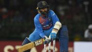 Indian cricketer Dinesh Karthik plays a shot during the final Nidahas Twenty20 Tri-Series international cricket match between India and Bangladesh at the R. Premadasa stadium in Colombo on March 18, 2018. (AFP / ISHARA S. KODIKARA)