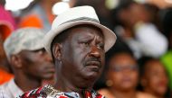 Kenyan opposition leader Raila Odinga attends a rally in Uhuru Park, Nairobi, October 25, 2017 (Reuters / Thomas Mukoya) 