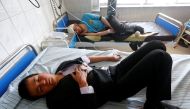 An Afghan child receives treatment at a hospital after a suicide attack in Kabul, Afghanistan March 21, 2018. Reuters/Omar Sobhani