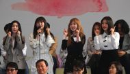 Members of K-pop girlband 