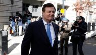 Former Trump campaign manager Paul Manafort departs from U.S. District Court in Washington, U.S., February 28, 2018. REUTERS/Yuri Gripas
