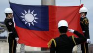 File photo of military honour guards attending a flag-raising ceremony at Chiang Kai-shek Memorial Hall, in Taipei, Taiwan March 16, 2018. REUTERS/Tyrone Siu