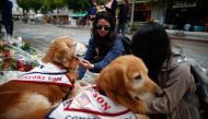 File photo of comfort dogs used as representation. REUTERS/Lucy Nicholson 