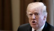 (FILE PHOTO) US President Donald Trump. AFP / Olivier Douliery