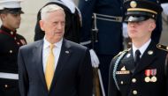US Secretary of Defense James Mattis in Washington, DC, April 6, 2018. / AFP / SAUL LOEB
