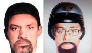A Royal Malaysia Police handout of a computer generated mugshot of one of the two men suspected of gunning down a Palestinian man in Kuala Lumpur released April 23, 2018. Royal Malaysia Police