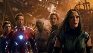 A still of the actors from the movie Avengers: Infinity War.