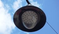 Image of a LED street light used for representation purposes only.
