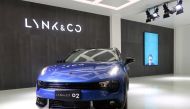 A Lynk & Co 02 sports utility vehicle (SUV) is seen at Geely's Lynk & Co plant in Zhangjiakou, Hebei province, China April 26, 2018. Picture taken April 26, 2018. REUTERS/Joe White
