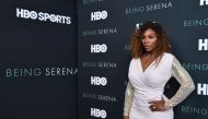 Serena Williams attends the HBO New York Premiere of 'Being Serena' at Time Warner Center on April 25, 2018 in New York City. / AFP / ANGELA WEISS