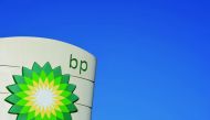 In this file photo taken on February 07, 2018 the logo of British energy major BP plc is seen at a BP petrol station in Liverpool. British energy major BP said on May 1, 2018 that first-quarter net profits soared 70 percent on rising crude oil prices and 