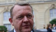 Denmark's Prime Minister Lars Lokke Rasmussen is seen at the Elysee Palace in Paris, France, November 10, 2016. REUTERS/Jacky Naegelen
