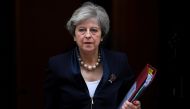 British Prime Minister Theresa May leaves 10 Downing Street in London, November 1, 2017. (Reuters / Toby Melville) 