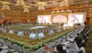 Foreign ministers and diplomats of the 53-member Organization of Islamic Conference (OIC) attend a conference in Dhaka on March 6, 2018.  AFP