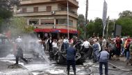 Explosion in Maysat Square