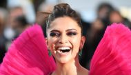 Indian actress Deepika Padukone poses as she arrives on May 11, 2018 for the screening of the film 