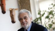 Opera singer Placido Domingo sits during an event at the Manhattan School of Music in New York, U.S., May 11, 2018. REUTERS/Shannon Stapleton