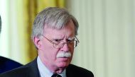 White House national security adviser John Bolton said U.S. sanctions on European companies that maintain business dealings with Iran were 