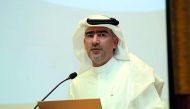 LEFT: Nasser Ahmed Al Shaibi, CEO of QFMA, speaking during the opening session of ‘Putting Investors First 2018’ seminar. Pic: Abdul Basit/The Peninsula