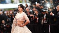 Indian actress Sonam Kapoor poses as she arrives on May 14, 2018 for the screening of the film 