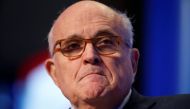 File photo of Rudy Giuliani at the 2018 Iran Freedom Convention in Washington, May 5, 2018. (Reuters / Joshua Roberts) 