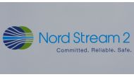 FILE PHOTO: The logo of the Nord Stream-2 gas pipeline project is seen on a board at the St. Petersburg International Economic Forum 2017 (SPIEF 2017) in St. Petersburg, Russia, June 1, 2017. REUTERS/Sergei Karpukhin/File Photo