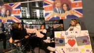 Fans of the royal family camp outside Windsor Castle prior to the wedding of Prince Harry and Meghan Markle in Windsor, Britain May 18, 2018. REUTERS/Clodagh Kilcoyne